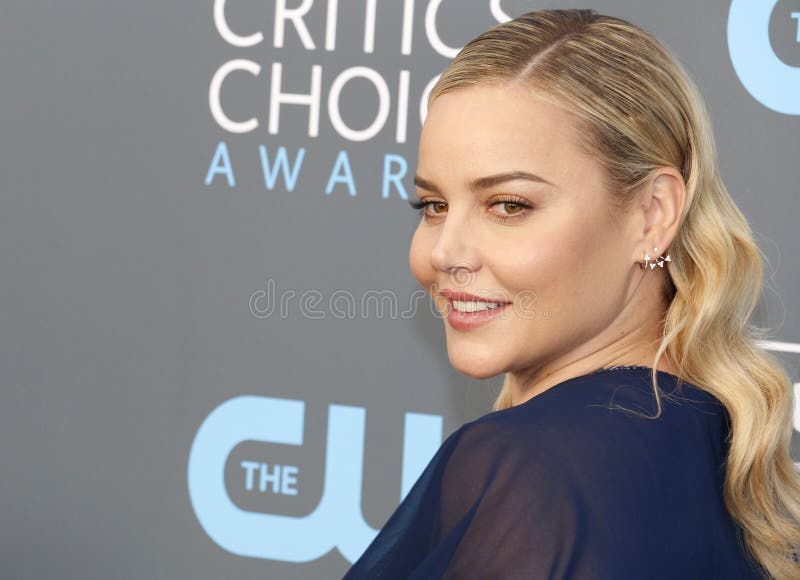 Abbie Cornish at the 23rd Annual Critics` Choice Awards held at the Barker Hangar in Santa Monica, USA on January 11, 2018.