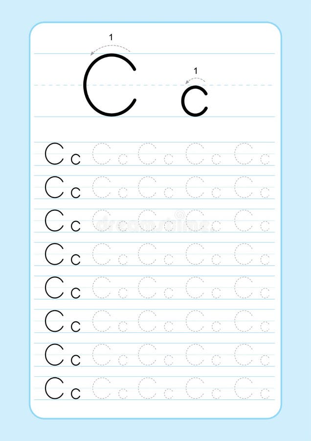 Abc追踪与字母表信件的字母表信件活页练习题幼儿园准备好孩子a4的纸的基本的书写实践打印向量例证 插画包括有 Abc追踪与字母表信件的字母表信件活页练习题幼儿园准备好孩子a4的纸的基本的书写实践打印向量例证 插画包括有