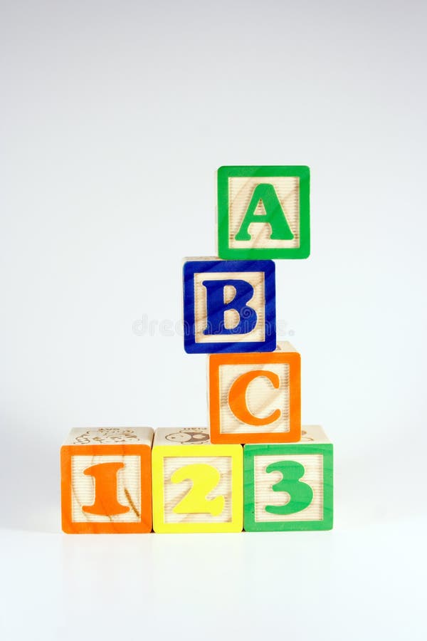 ABC 123 imagens de stock royalty free ABC 123 imagens de stock royalty free