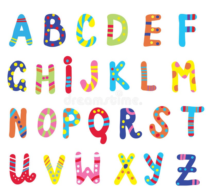 Abc dla dzieci śmiesznych ilustracji Abc dla dzieci śmiesznych ilustracji