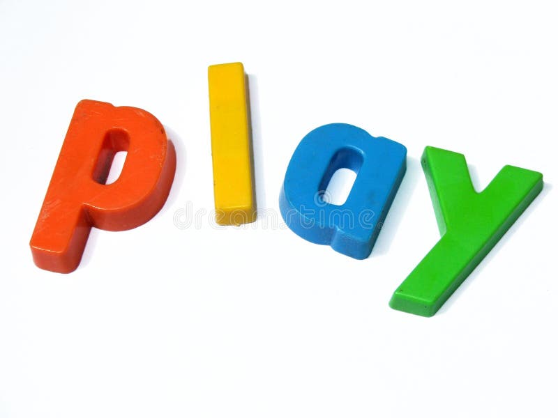 Abc Fridge Magnets Spell Play Stock Image Image Of Magnets Close 203223