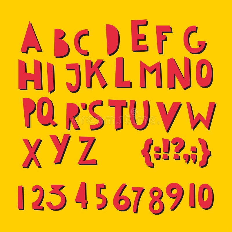 ABC liczby i ilustracja wektor ABC liczby i ilustracja wektor