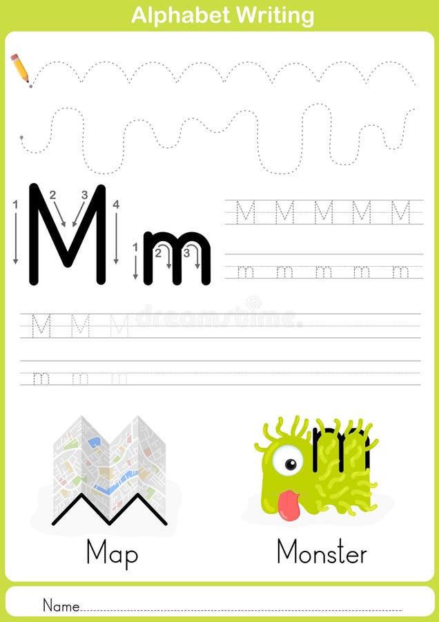 Abecadła A-Z kalkowania Worksheet, ćwiczenia dla dzieciaków - A4 papierowy przygotowywający druk