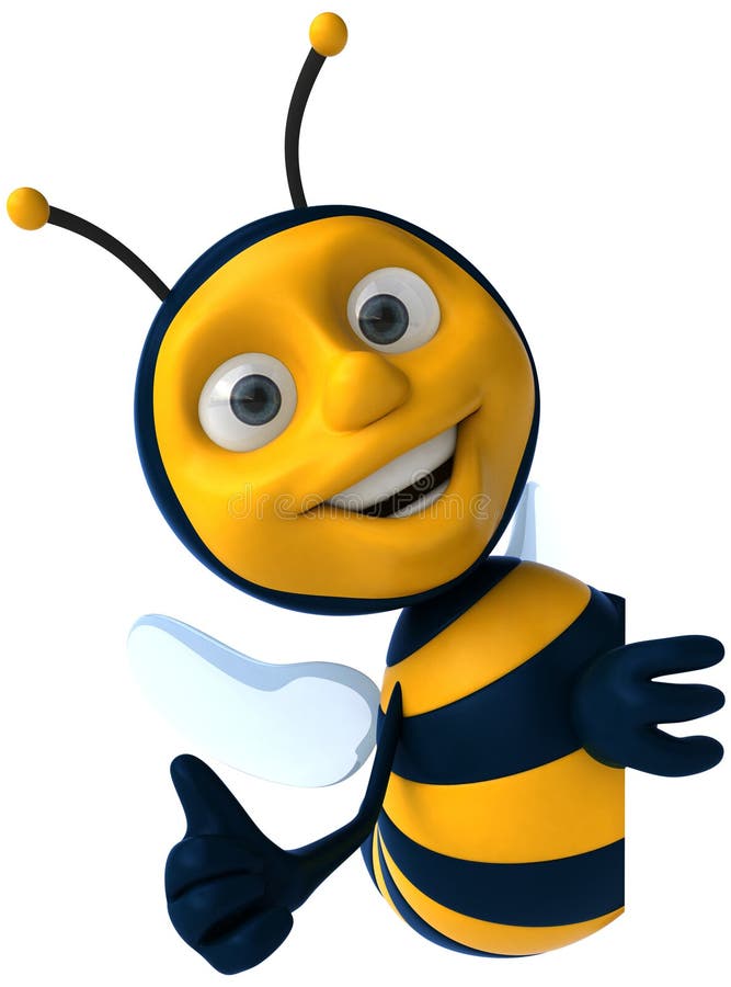 Abeja ilustración del vector