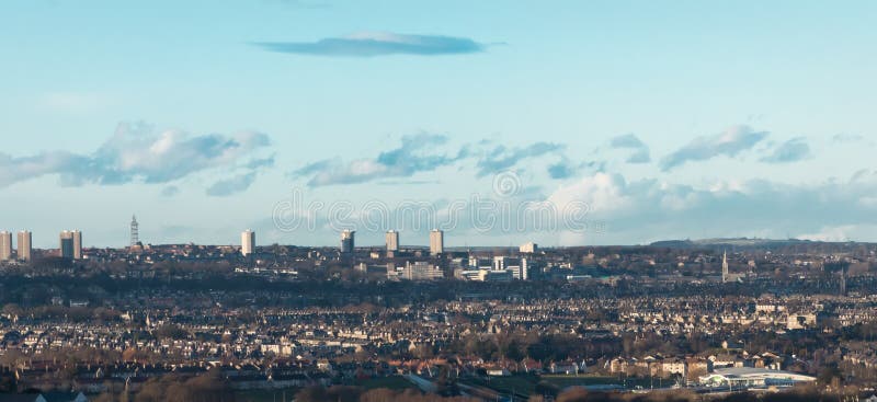 Aberdeen city, Scotland. Aberdeen city UK also known as Granite, Scotland royalty free stock photo