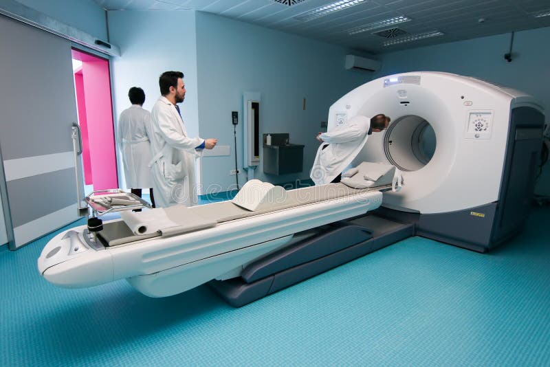 Abertura oficial do primeiro varredor da imagem latente PET-CT do CT imagens de stock Abertura oficial do primeiro varredor da imagem latente PET-CT do CT imagens de stock