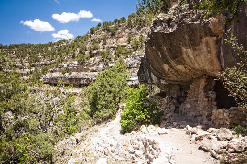 Landscapes of walnut canyon, a historic household of Native Americans. Landscapes of walnut canyon, a historic household of Native Americans.