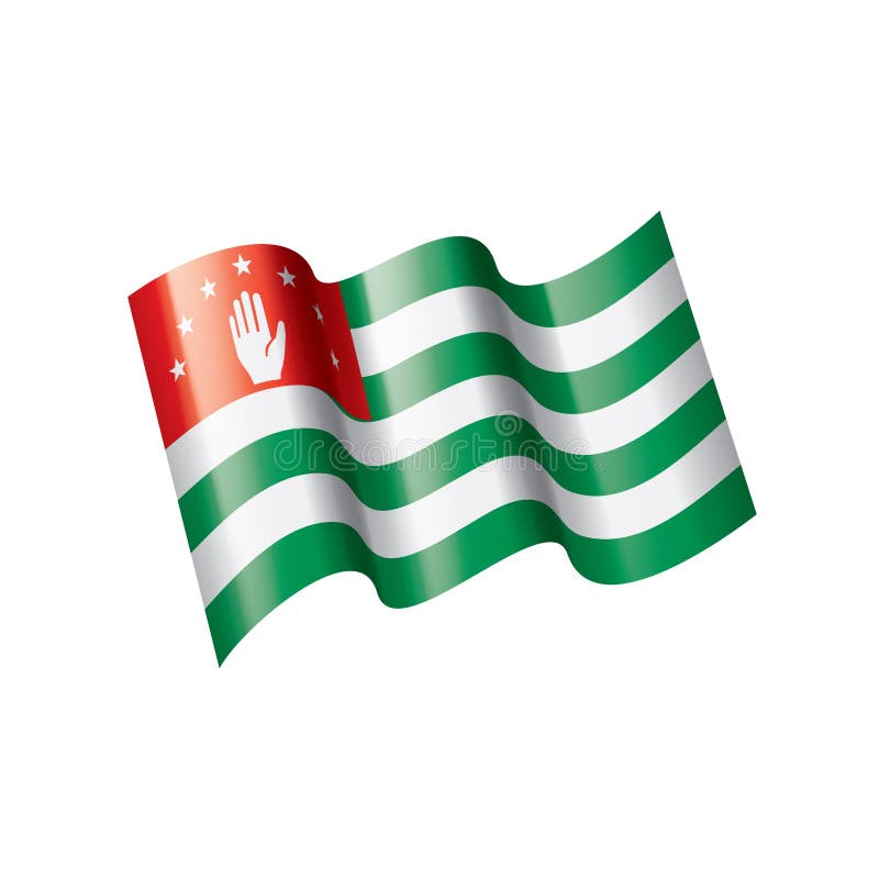 Флаг абхазии рисунок
