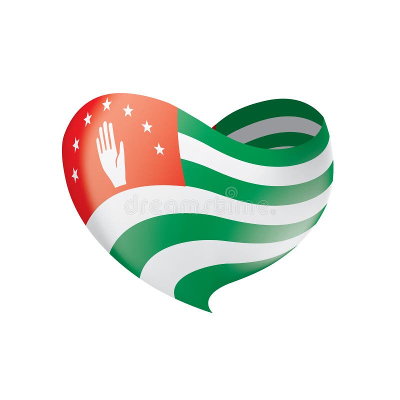 Флаг абхазии рисунок