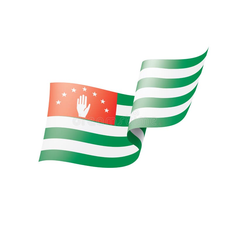 Флаг абхазии рисунок