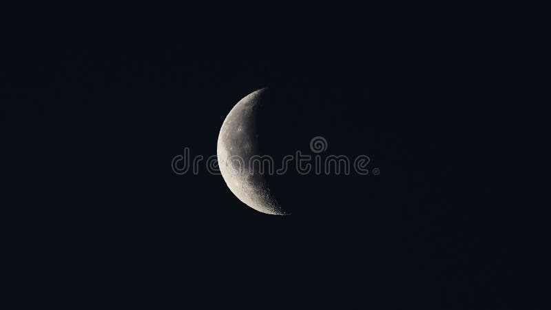 abnehmender mond