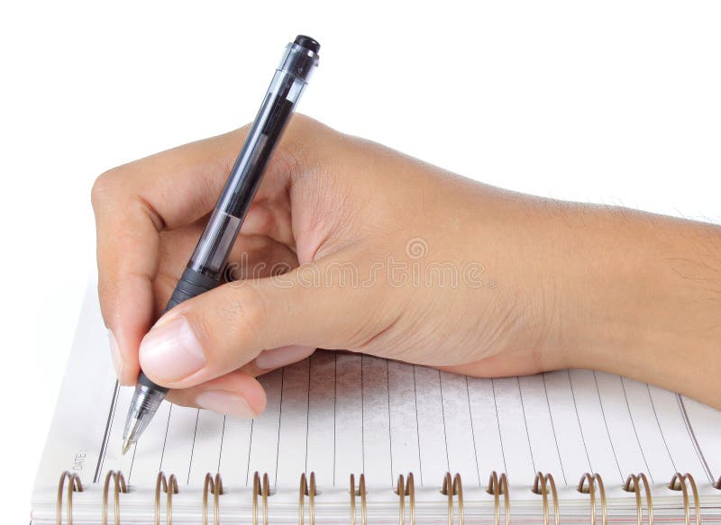 Abook ręki writing