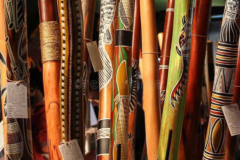 Aboriginal instrument, didgeridoo royalty free stock photos Aboriginal instrument, didgeridoo royalty free stock photos