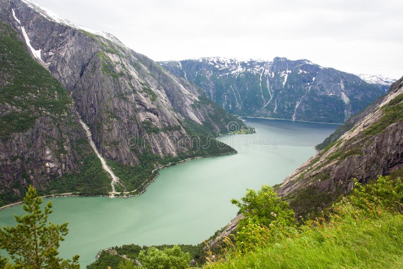 Above the fjords