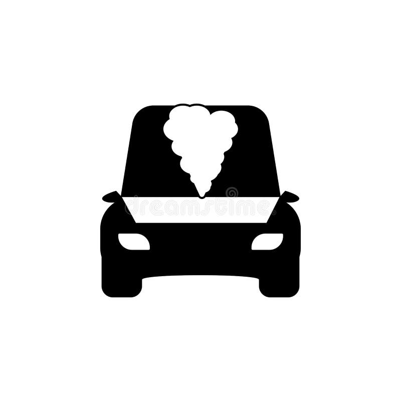 Abra el icono del coche de la capilla stock de ilustración Abra el icono del coche de la capilla stock de ilustración