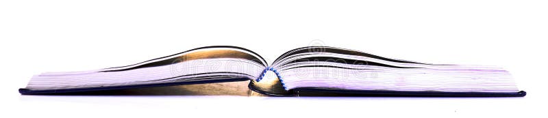 Libro abierto fotografía de archivo