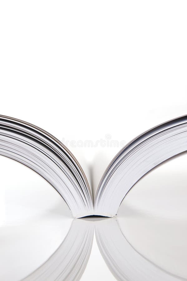 Abra o livro imagem de stock Abra o livro imagem de stock