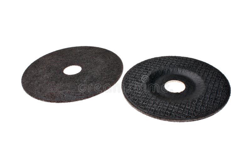Abrasive discs stock photos