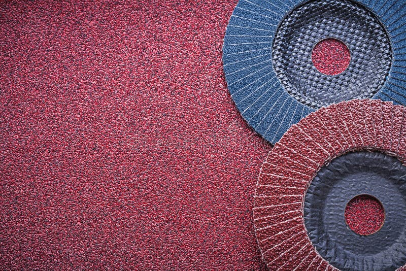 Abrasive Flap Wheel Grinding Disc Emery Paper Rolls on Metallic Stock