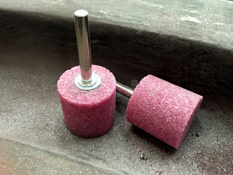 Abrasive grinding tools stock image. Image of machine 72915993