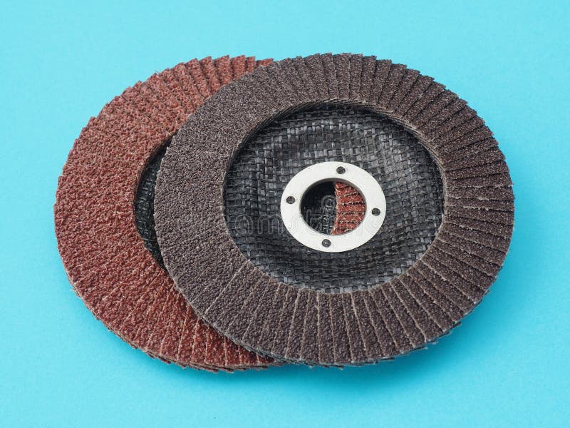 Abrasive Grinding Wheels. Flap Wheel for Grinder Stock Image Image of