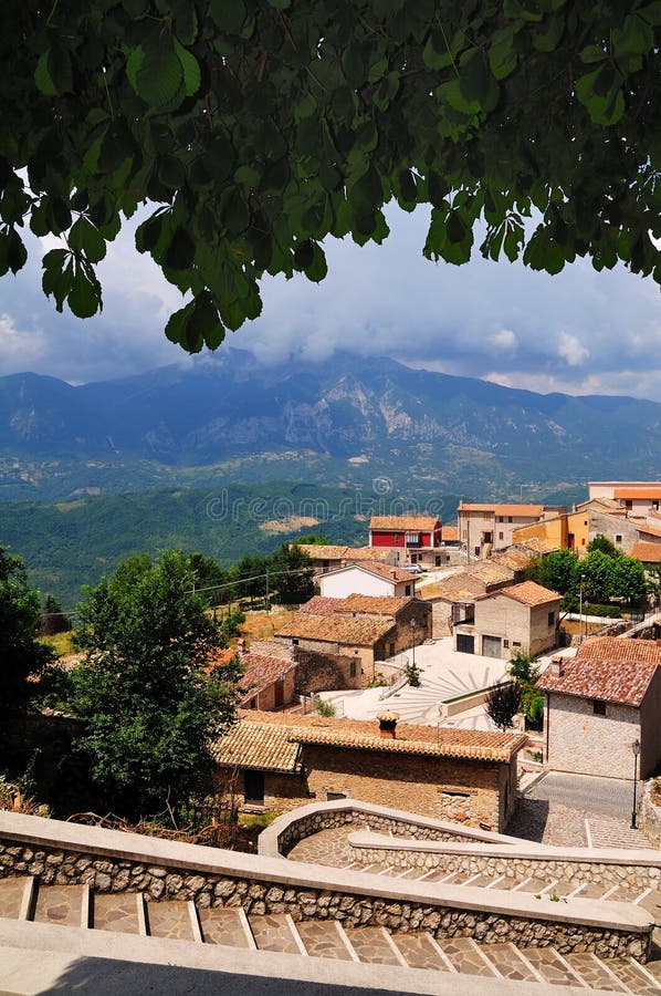 Abruzzo typical village