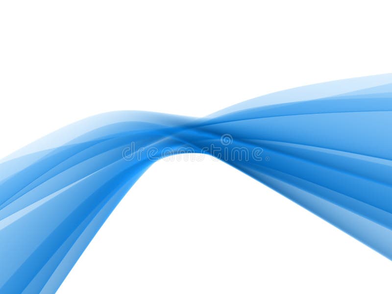 Abrégez l'onde bleue illustration stock Abrégez l'onde bleue illustration stock