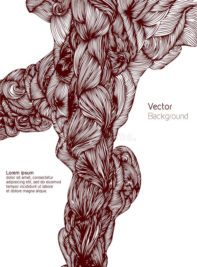 abrégez le fond Le vecteur ondule le fond tiré par la main Vecteur illustration de vecteur abrégez le fond Le vecteur ondule le fond tiré par la main Vecteur illustration de vecteur