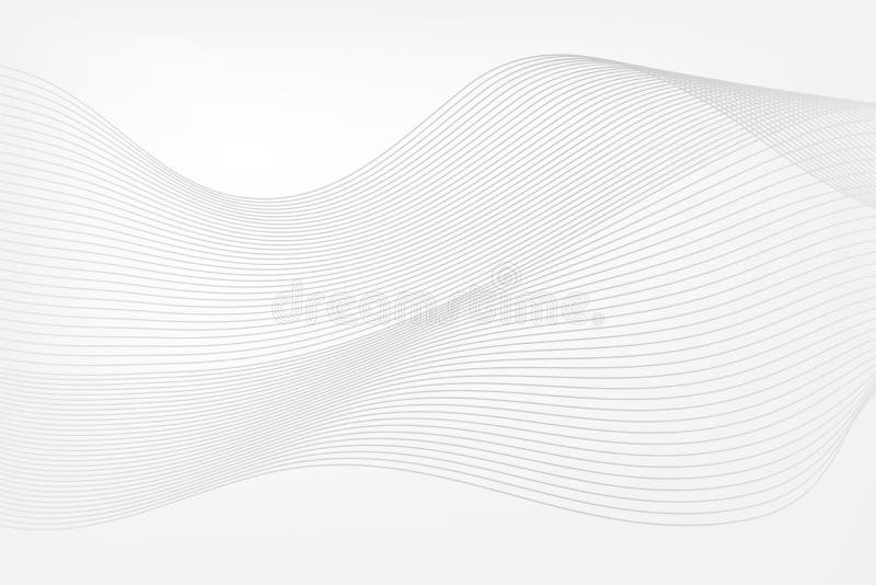 abrégez le fond Modèle de vague Lignes grises de bande de vecteur pour le web design illustration stock abrégez le fond Modèle de vague Lignes grises de bande de vecteur pour le web design illustration stock