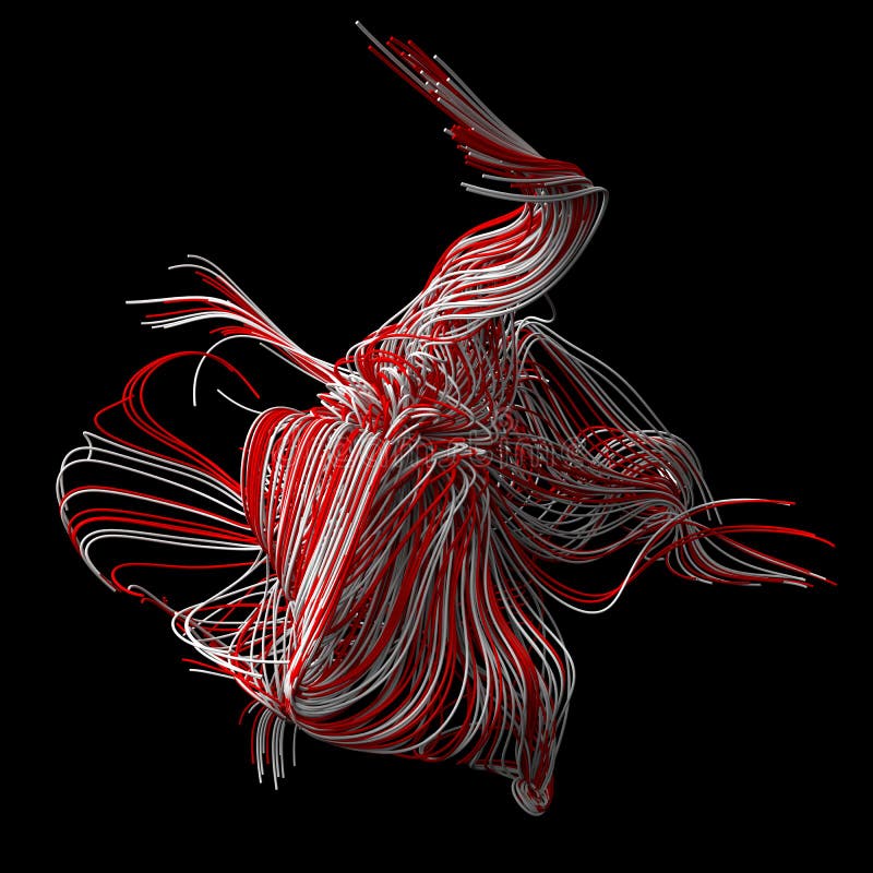 Abrégé sur fil de Tangld illustration libre de droits Abrégé sur fil de Tangld illustration libre de droits