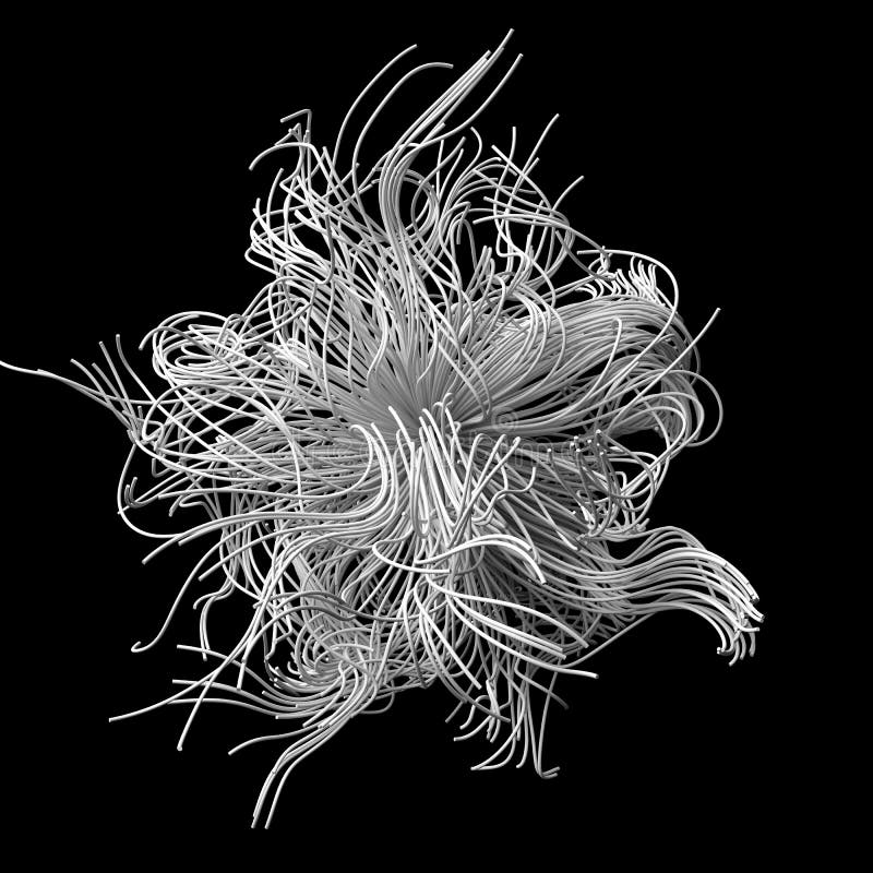 Abrégé sur fil de Tangld illustration de vecteur Abrégé sur fil de Tangld illustration de vecteur