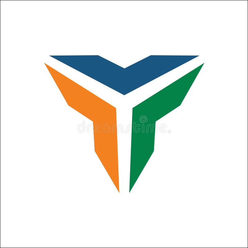 Abrégé sur vecteur de logo de triangle illustration stock Abrégé sur vecteur de logo de triangle illustration stock