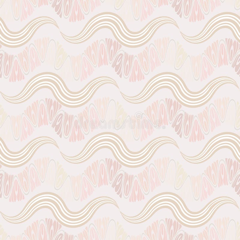 Abstact seamless patterns for the design of textiles, the printing industry and variety of design projects royalty free illustration