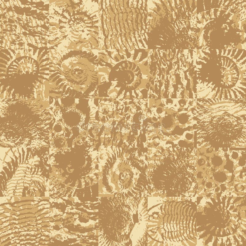 Abstact seamless pattern background with sea stone texture stock illustration