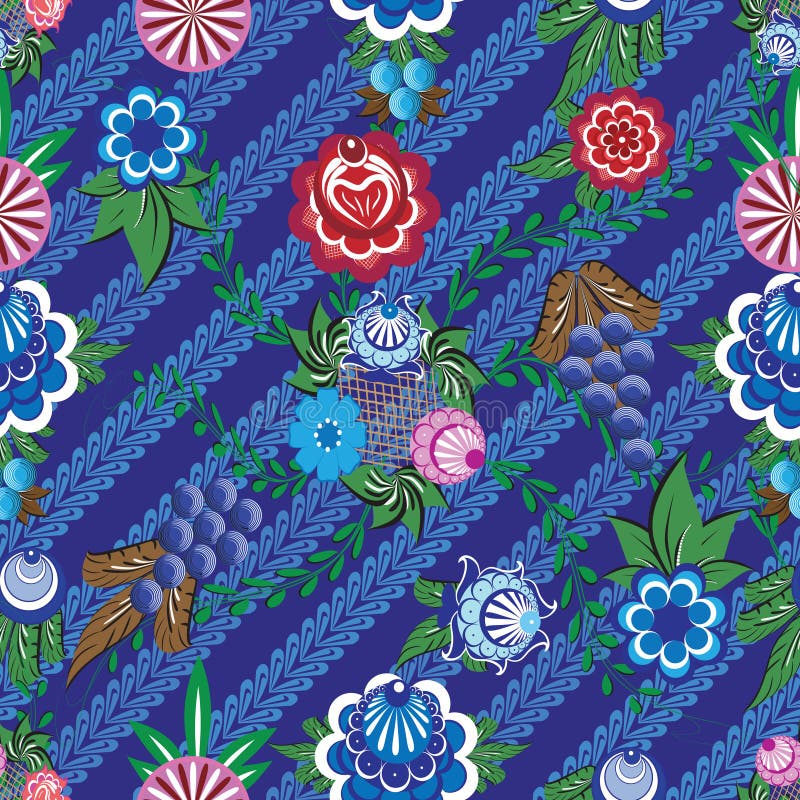 Abstact seamless patterns for the design of textiles, the printing industry and variety of design projects royalty free illustration