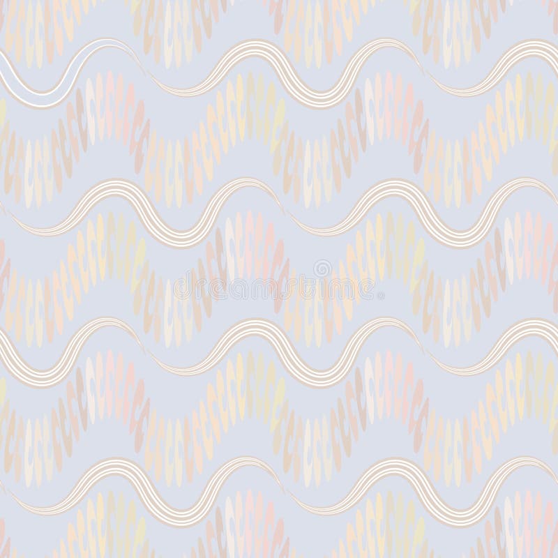Abstact seamless patterns for the design of textiles, the printing industry and variety of design projects royalty free illustration