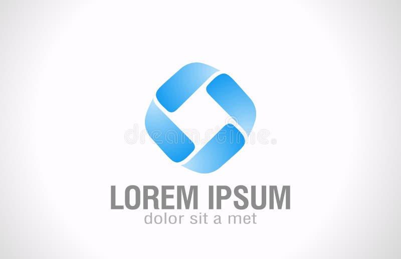 Abstact ukośnika logo. ilustracji Abstact ukośnika logo. ilustracji