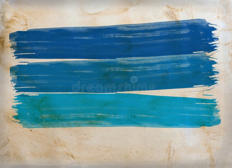 Abstrach watercolor brush on paper royalty free stock photography