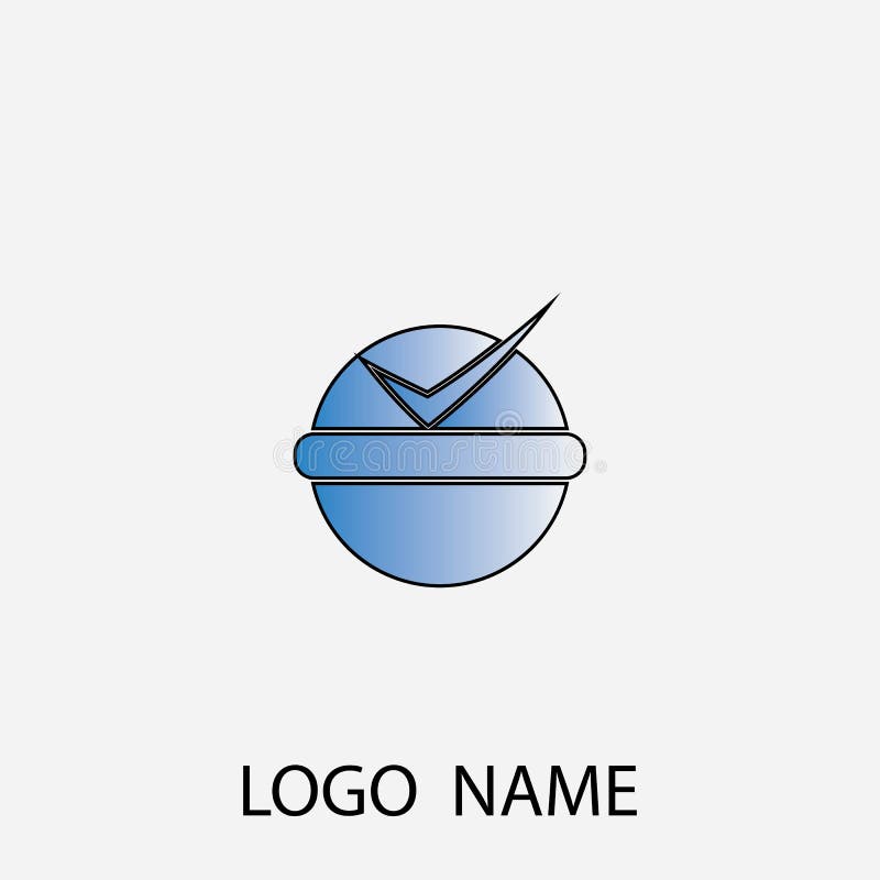 Abstrack vector illustration design icon logo royalty free illustration