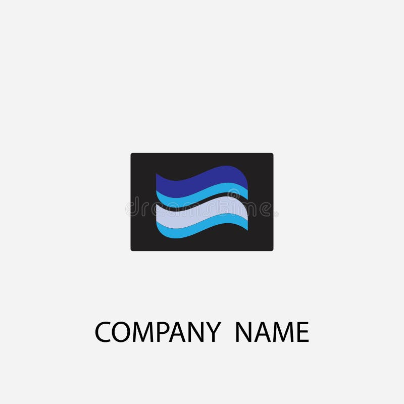 Abstrack vector illustration design icon logo royalty free illustration