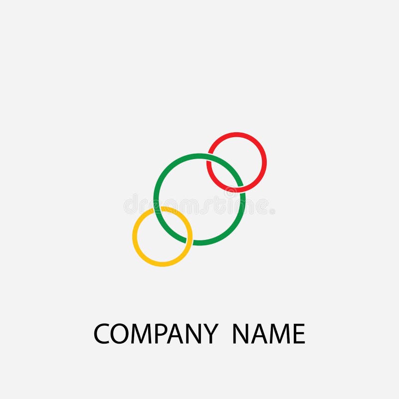 Abstrack vector illustration design icon logo royalty free illustration