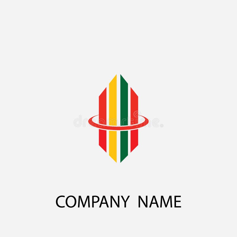 Abstrack vector illustration design icon logo stock illustration