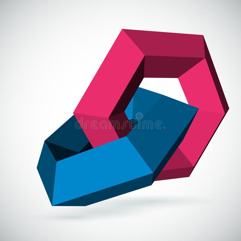 Abstract 3d hexagon background