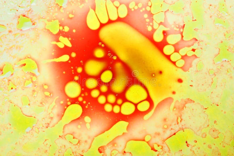 Abstract acid bubbles