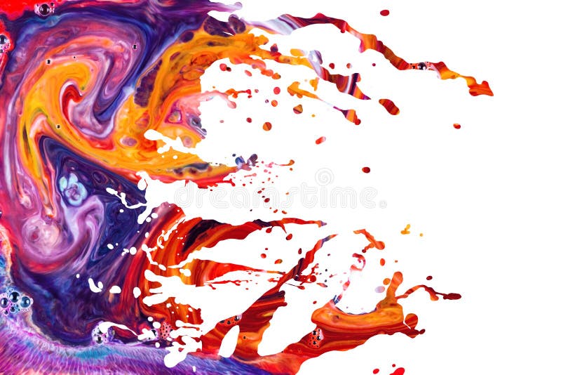 Abstract acrylic paint splash background royalty free stock image Abstract acrylic paint splash background royalty free stock image