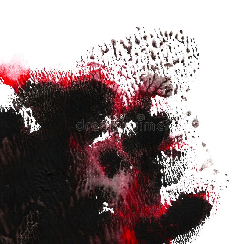 Abstract acrylic painted background. Black, red textured vibrant color. Grunge template for your design. stock illustration Abstract acrylic painted background. Black, red textured vibrant color. Grunge template for your design. stock illustration