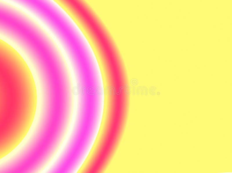 Abstract advertising, red pink yellow wave gradient blurred dynamic decorative modern pattern royalty free illustration.