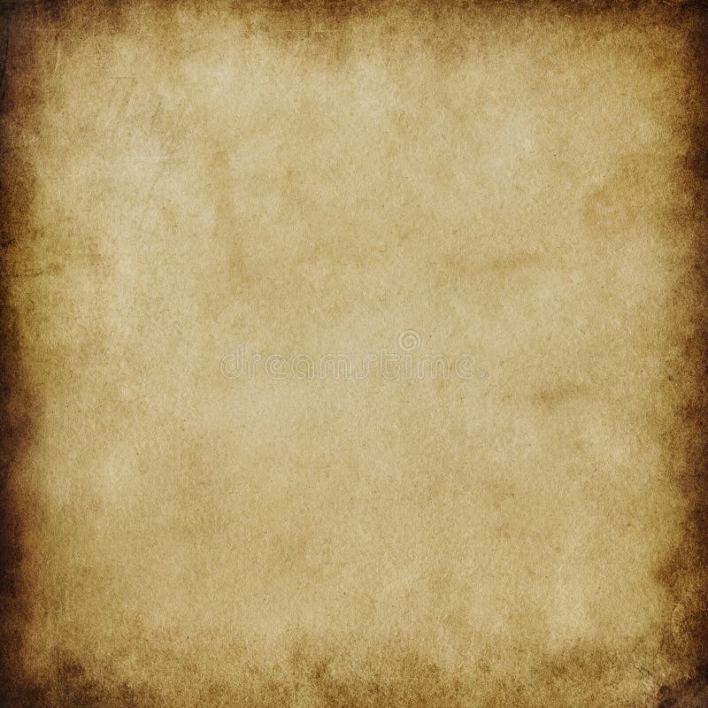 Antique Paper Texture Background. Tarnished Cardboard From Old Age