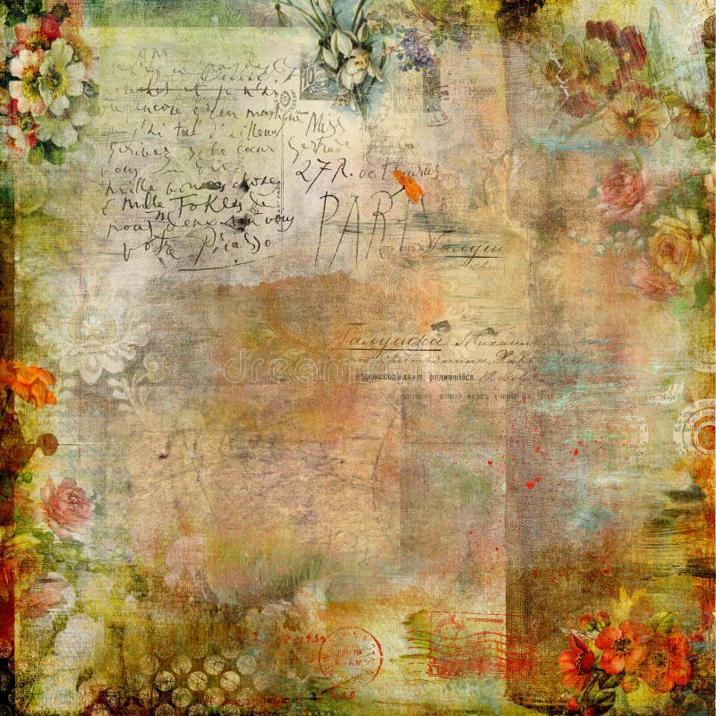 Abstract Altered Art Background 3