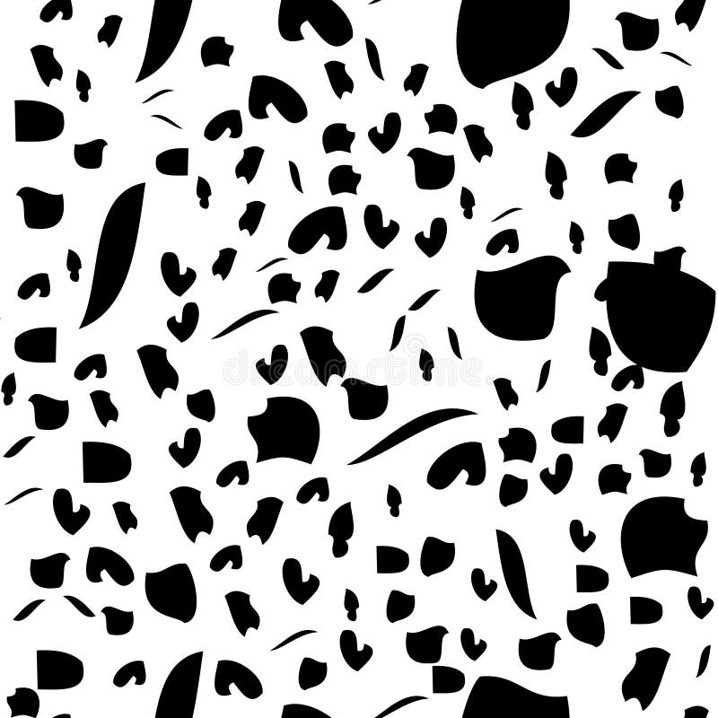Black Leopard Fabric Wallpaper and Home Decor  Spoonflower